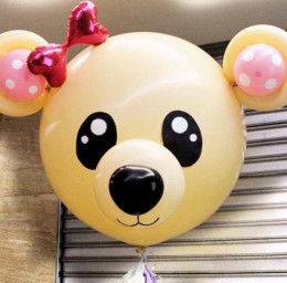 Bong bóng jumbo bigballoon hình chú gấu đáng yêu