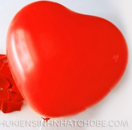 Bong bóng trái tim Thái Lan màu đỏ