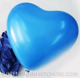 Bong bóng trái tim Thái Lan màu xanh dương