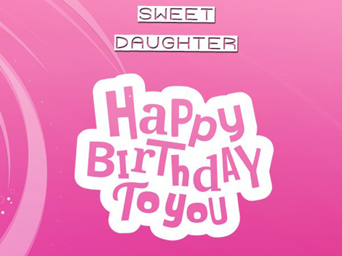Lời chúc mừng sinh nhật dễ thương cho con gái